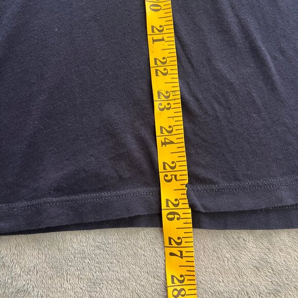 John Varvatos Star USA Mens Navy Blue Short Sleeve Rows of Stars Graphic T-Shirt - Picture 7 of 9